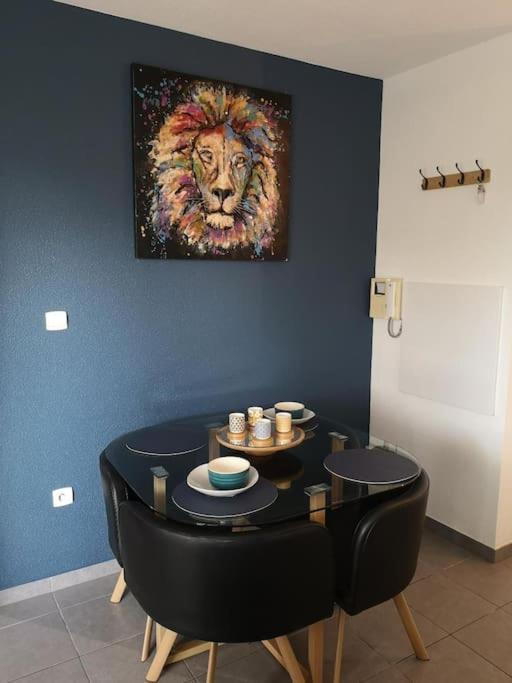 T2 Avec Jardin Proche Aeroport, Airbus, Meet Apartment Daux Luaran gambar