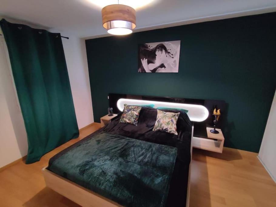 T2 Avec Jardin Proche Aeroport, Airbus, Meet Apartment Daux Luaran gambar