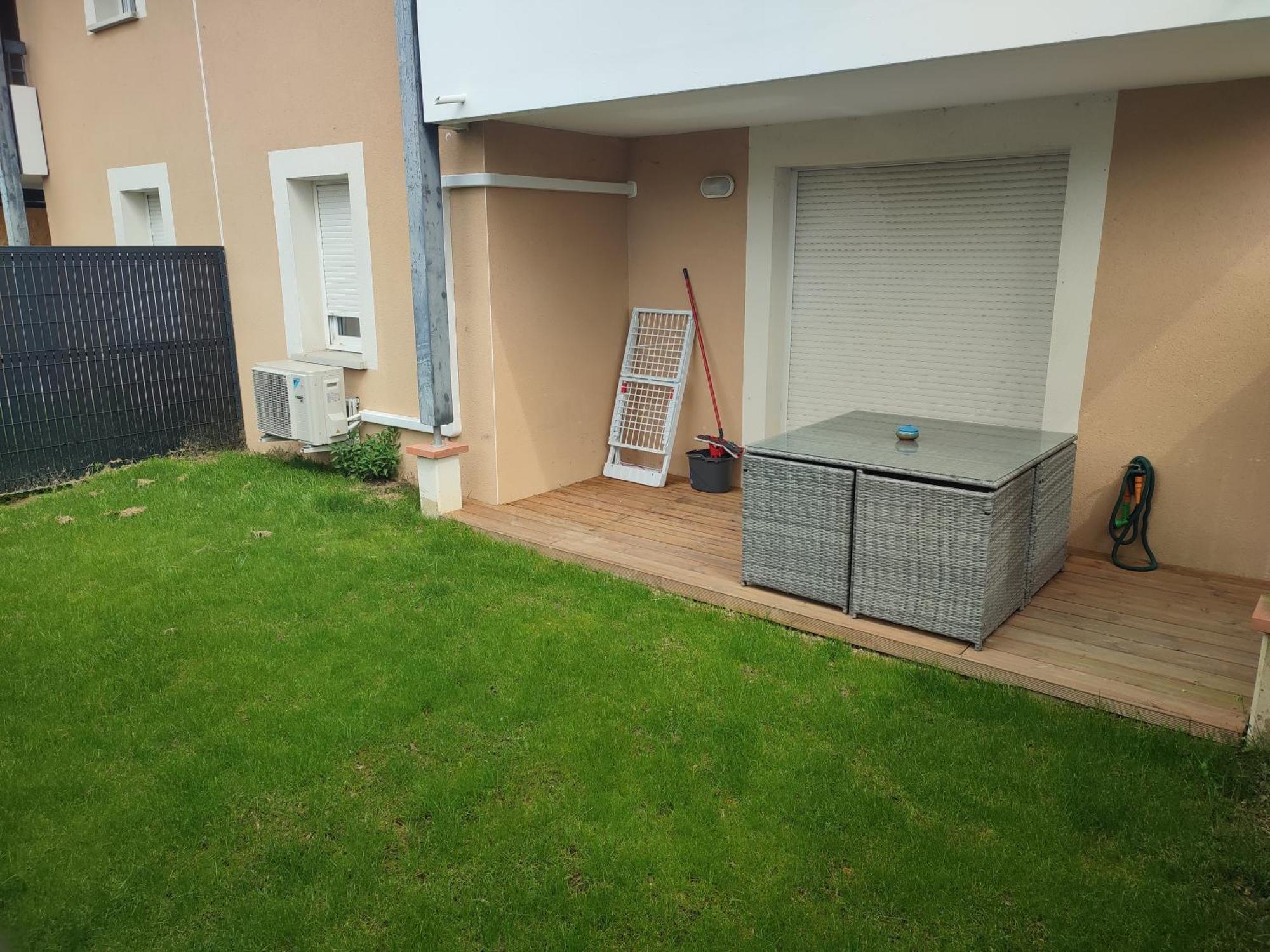T2 Avec Jardin Proche Aeroport, Airbus, Meet Apartment Daux Luaran gambar
